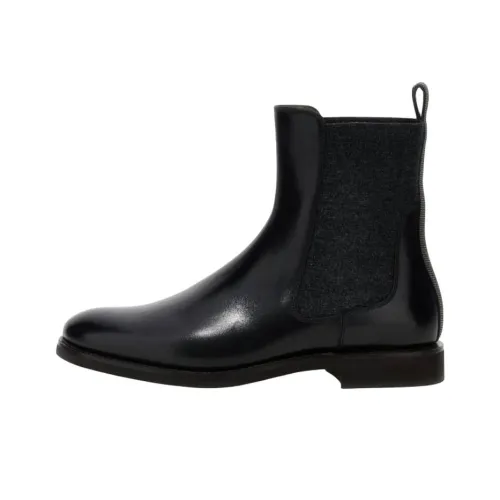 Brunello Cucinelli Chelsea Boots Women's Black