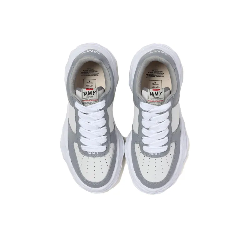 MIHARA YASUHIRO Wayne Low Top Skateboard Shoes Unisex Gray-3