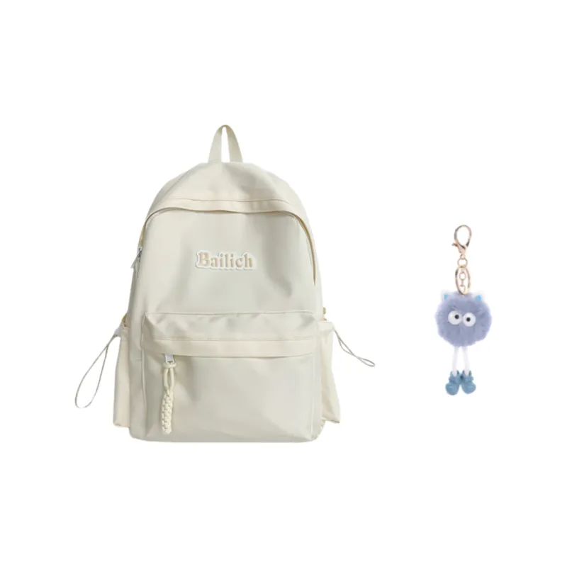 KAMLUI Composite Cloth Backpack Regular Unisex Pink/Black/Light Blue/Green/Ecru-25
