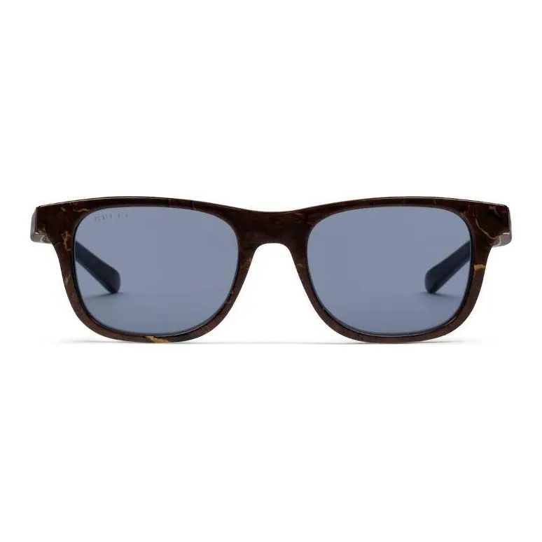 GUCCI Metal Square Sunglasses Men's Brown-1