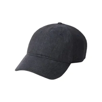 STETSON Linen Baseball Caps Unisex Dark Gray