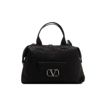 Valentino VLogo Plaque Zip Up Holdal