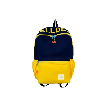 Parker Bear Nylon Backpack Unisex Pink/Gray/Green/Dark Blue
