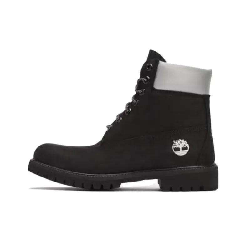 Timberland 6' Boot Dtlr Black Silver-0