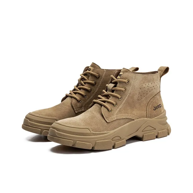 Jeep Durable Cushioning Short Outdoor Boots Women's Sand-2