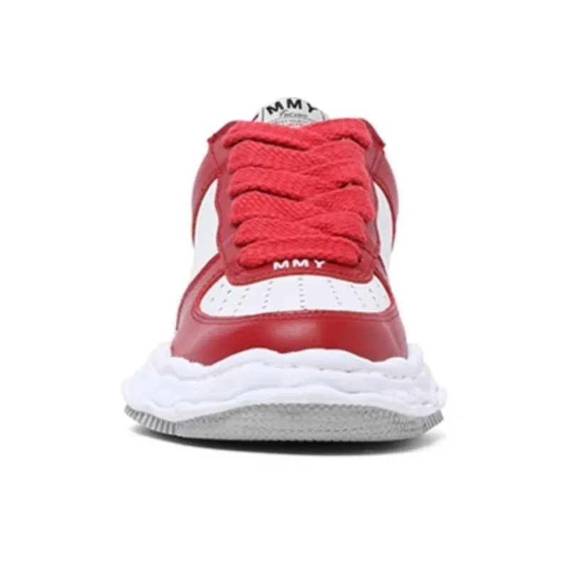 MIHARA YASUHIRO Wayne Low-Top Skateboard Shoes Unisex Red-4