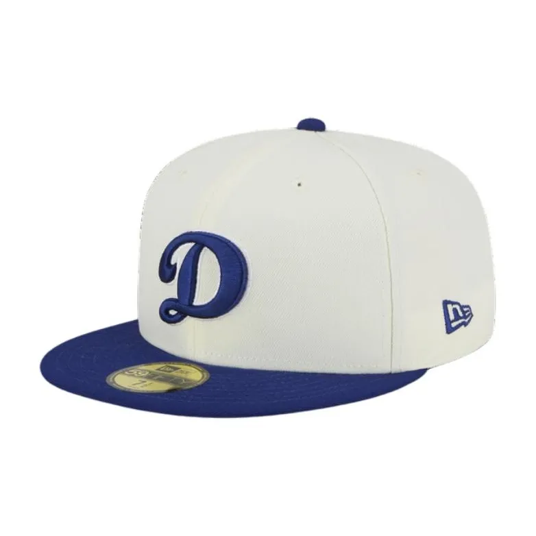 New Era Polyester, Cotton Baseball Caps Men's Beige/Marine Blue-0