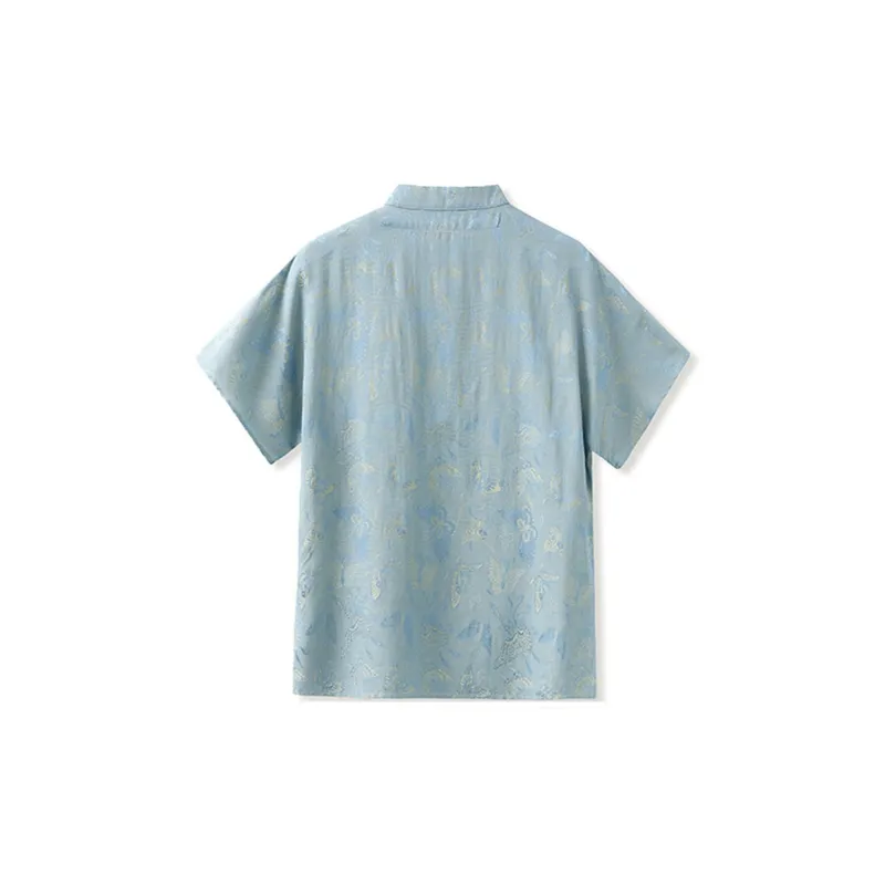 CHARM PICK Shirts Women's Blue-1