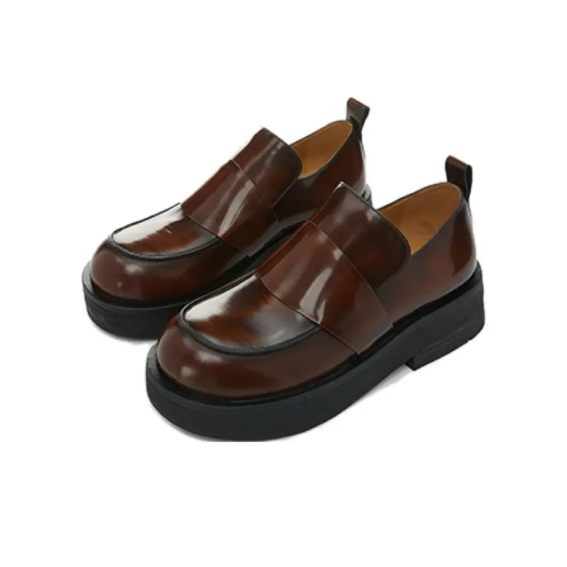 IMMI Loafers Women's Black/Dark Brown-4