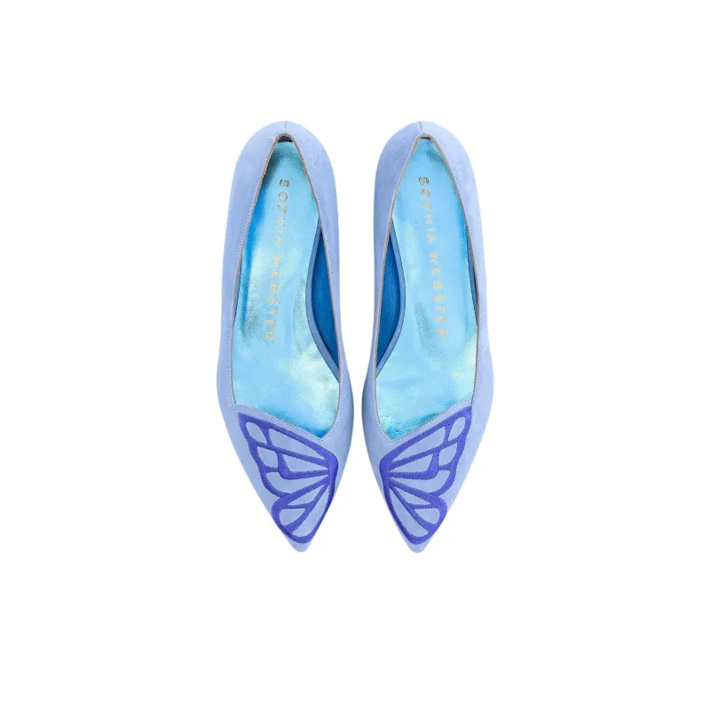 Sophia Webster Butterfly Casual Single Shoes Women's Light Blue-4