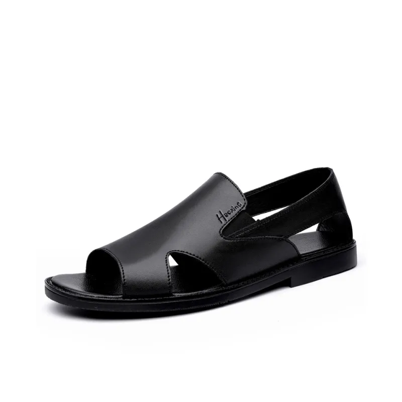 Extravagant Beach Sandals Men's Black-0