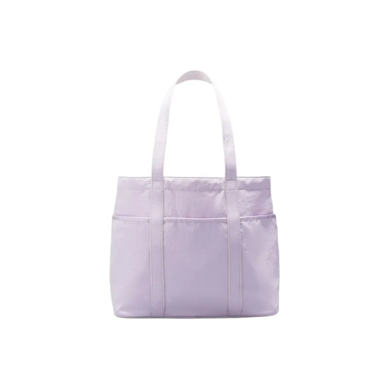 Lululemon Nylon Polyester Tote Bag, Shopping Bag, Handbag Regular Unisex Lilac-3