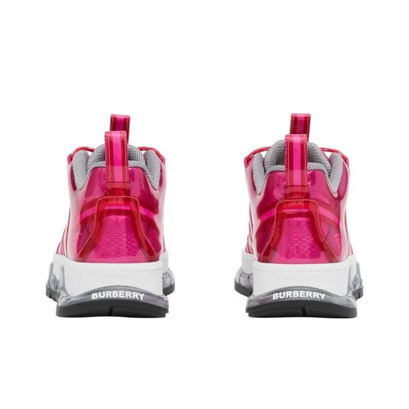 Burberry Low Top Casual Shoes Women's Fuchsia-4