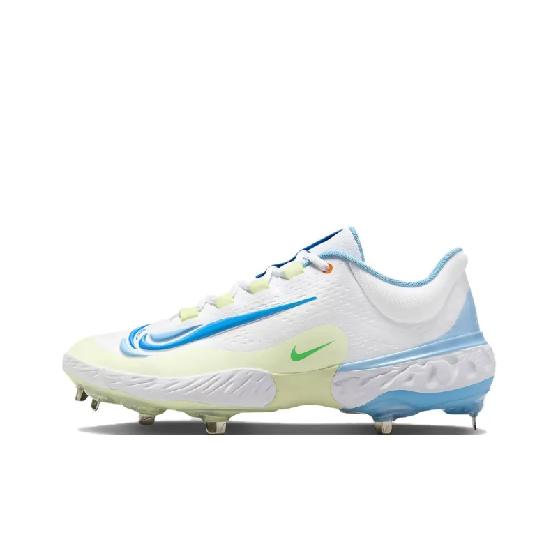 Nike Alpha Huarache Elite 4 Anti Slip Wear Resistant Low Top Training Shoes Unisex White-0