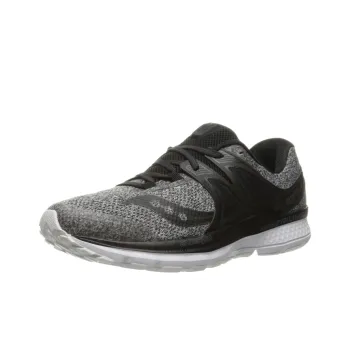 Saucony Triumph ISO 3 Wear-Resistant Slip-Resistant Low-Top Running Shoes Men's Gray Black