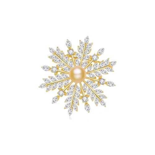 CLORIS YING Pearl Brooches Women's