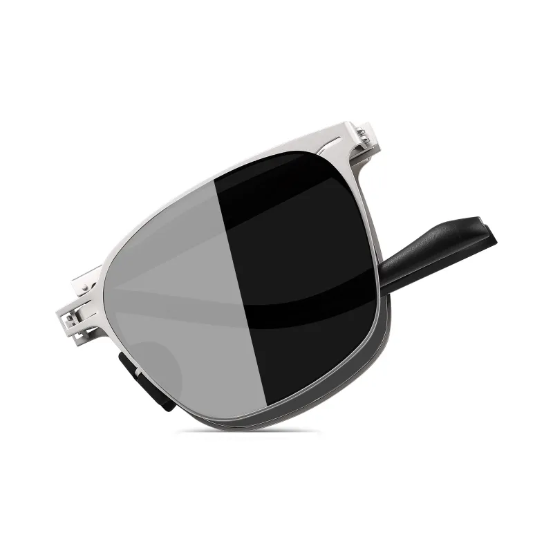 PULAIS Steel Round Sunglasses Unisex-2