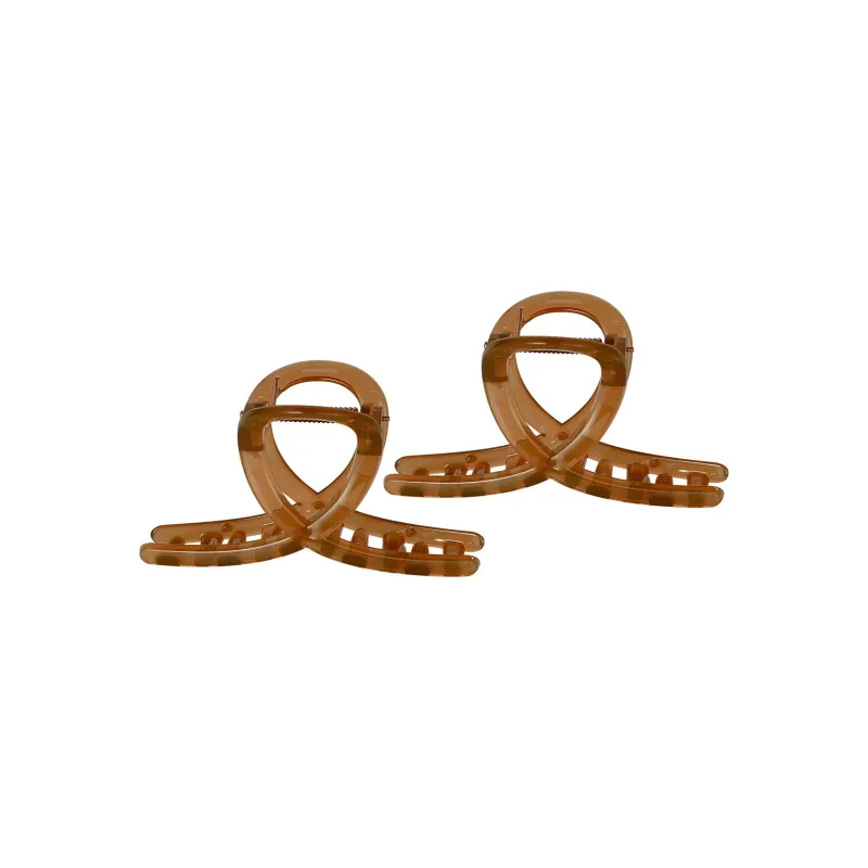 Specialoutlook Acrylic Hair Clips Women's-12