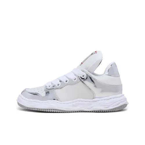 MIHARA YASUHIRO Slip Resistant Low Top Casual Shoes Unisex Silver