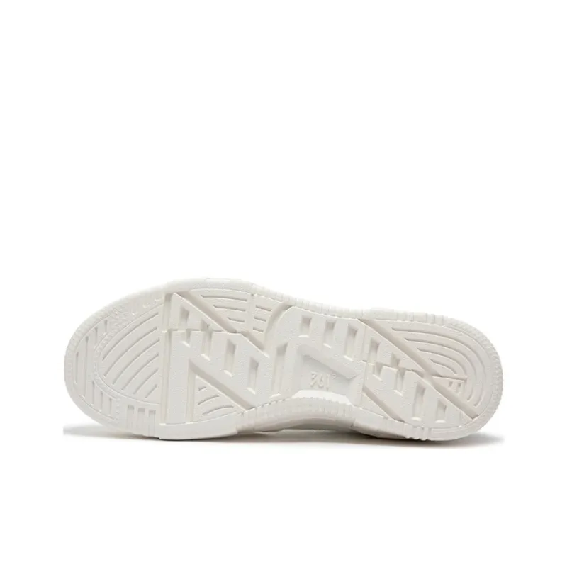 361° Slip Resistant Shock Absorbers Low Top Skateboard Shoes Men's White Green-2