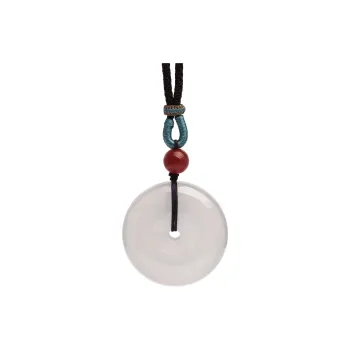 With The Heart Of The Jade Chalcedony Jade Necklaces Unisex