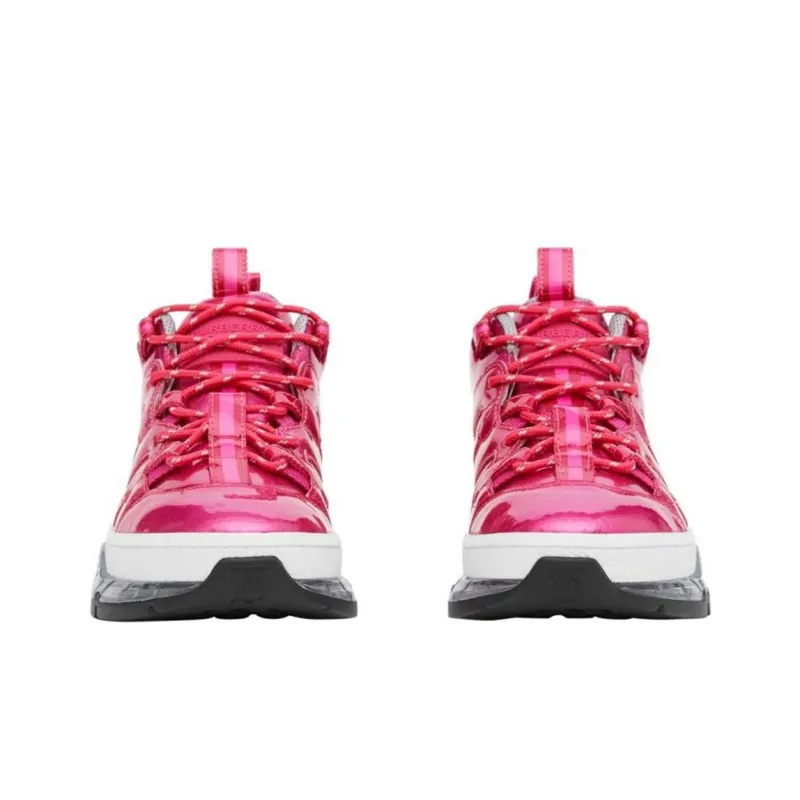 Burberry Low Top Casual Shoes Women's Fuchsia-3