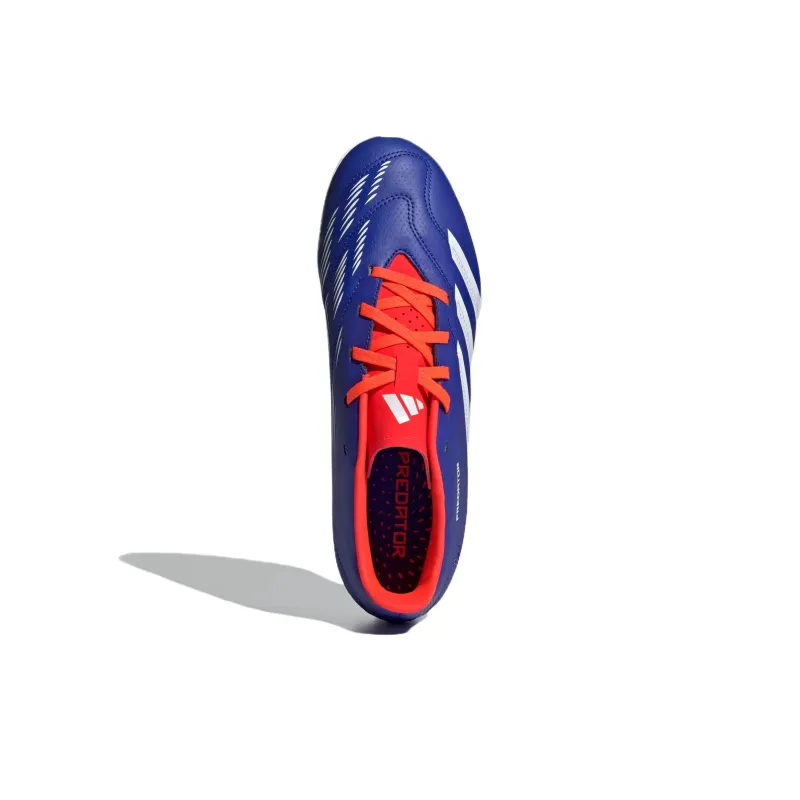 Adidas Predator CLUB Slip Resistant Breathable Soccer Shoes Men's Blue White-3