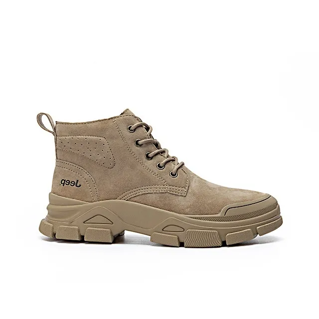 Jeep Durable Cushioning Short Outdoor Boots Women's Sand-1