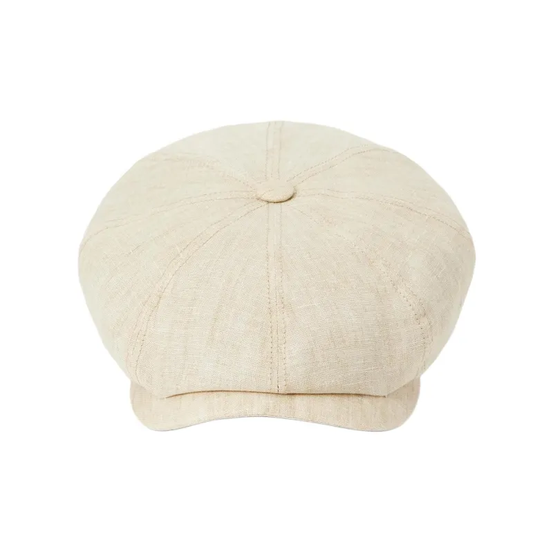 STETSON Linen Berets Unisex Light Brown-1
