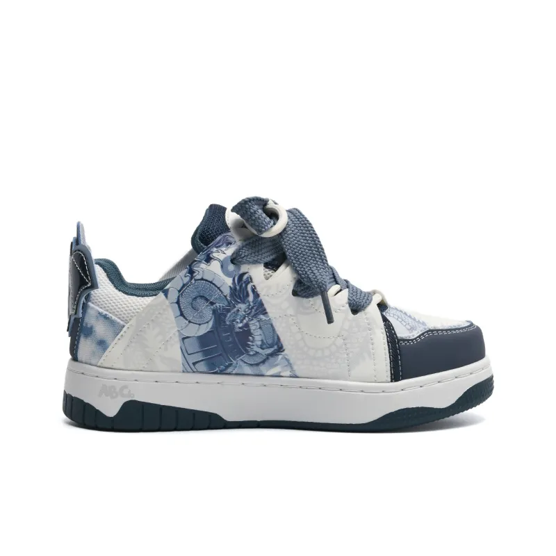 ABCIO Slip Resistant Cushioning Low Top Skateboard Shoes Couple's-5