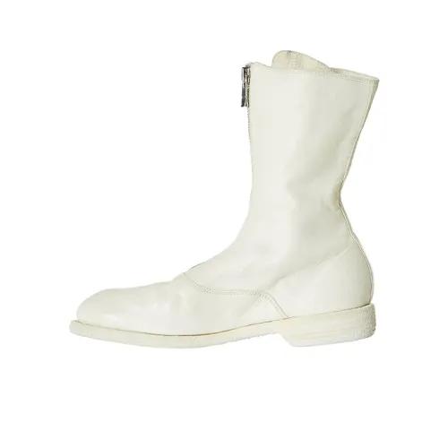 GUIDI Knee-high Boots Women's White