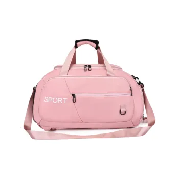 OURFUN Oxford Gym Bag Unisex Dark Gray/Black/Pink/Light Green/Dark Blue