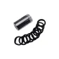 Bold Hair Tie Black 10 Pieces (1 Box)