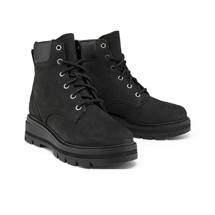 Timberland Cheyenne Valley Mid Wide Fit Boot 'Black Nubuck' Women's-3