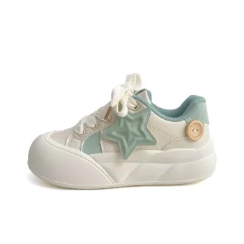 Craftsman Gang Slip-Resistant Cushioning Wear-Resistant Lightweight Breathable Low-Top Skateboard Shoes Women's