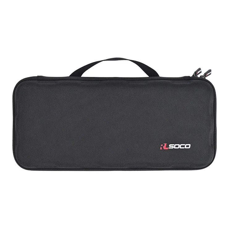 RLSOCO Wear Resistant Oxford Mice Keyboard Combo 87 All in One Storage Bag Unisex Black-1