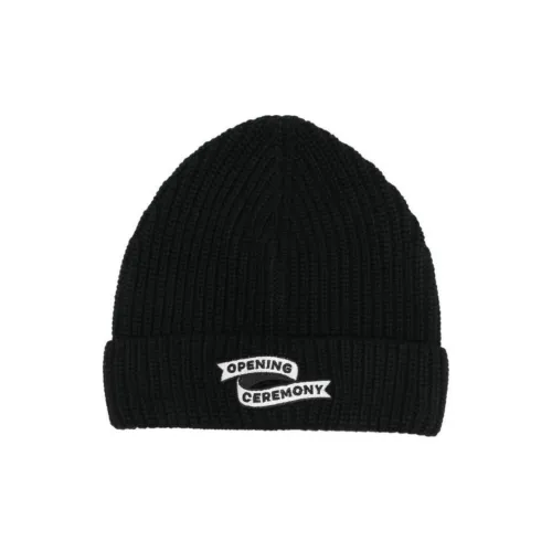 Opening Ceremony Flag Logo Knitted Beanie Hat