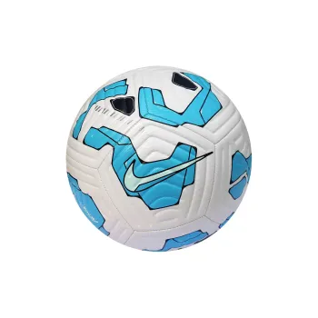 Nike Size 5 Soccer Synthetic Leather Machine Stitched Soccer Ball Unisex White Blue