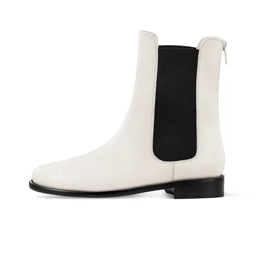 7or9 Chelsea Boots Women's Black, White