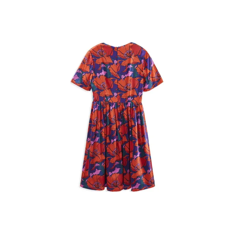 Insect Short-Sleeved Dresses Women's Ustazia-1