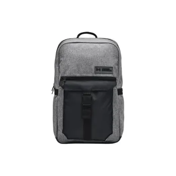 Under Armour Polyester Backpack Regular Men's Gray & Black