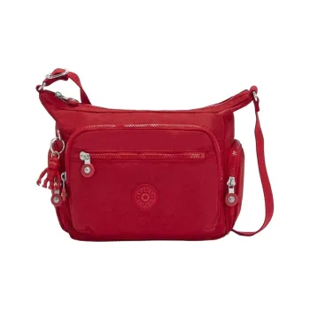 Kipling Recycled Polyamide Crossbody Bag, Shoulder Bag Women's Red