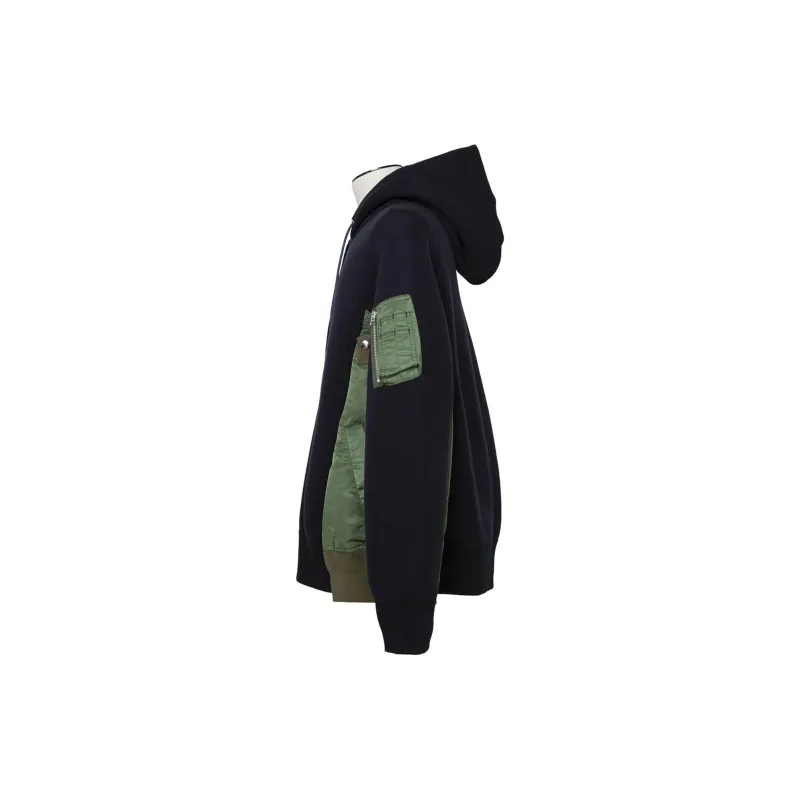 Sacai Colourblock Hoodie-2