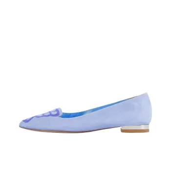 Sophia Webster Butterfly Casual Single Shoes Women's Light Blue