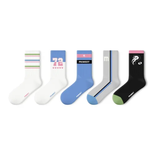 Primeet Unisex Mid-Calf Socks