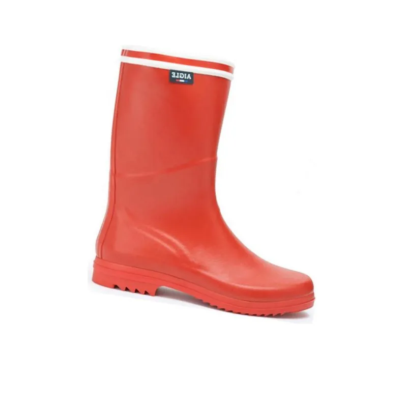 AIGLE Rain Boots Women's Red-2