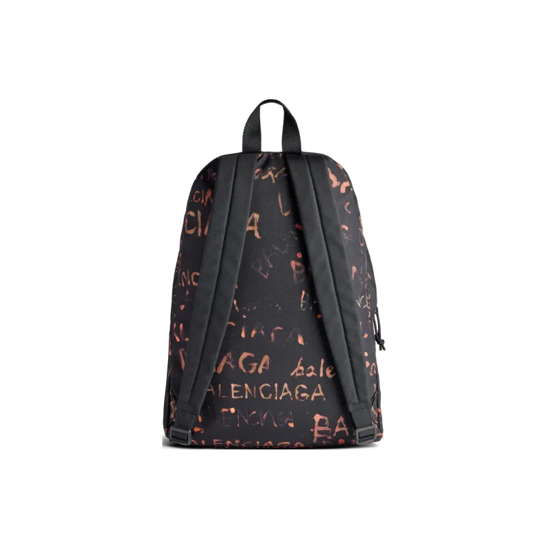 Balenciaga Explorer Nylon Backpack Women's Black-3