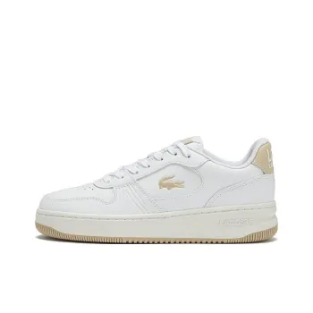 LACOSTE Slip Resistant Low Top Skateboard Shoes Women's White