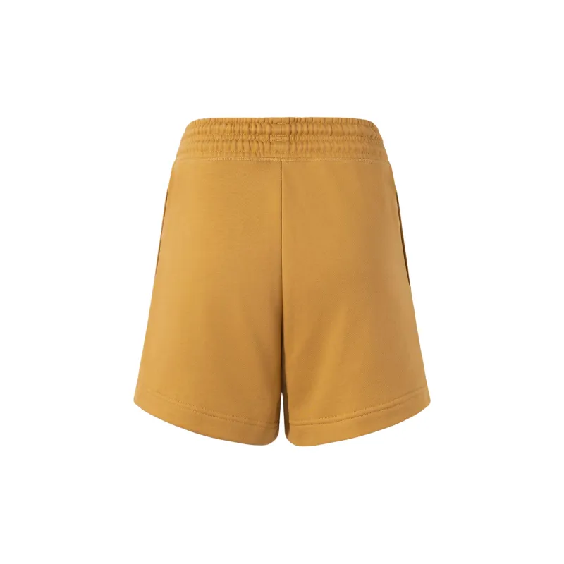 Adidas TRUECASUALS TERRY SHORT Casual Shorts Women's Sand Dune Brown-1