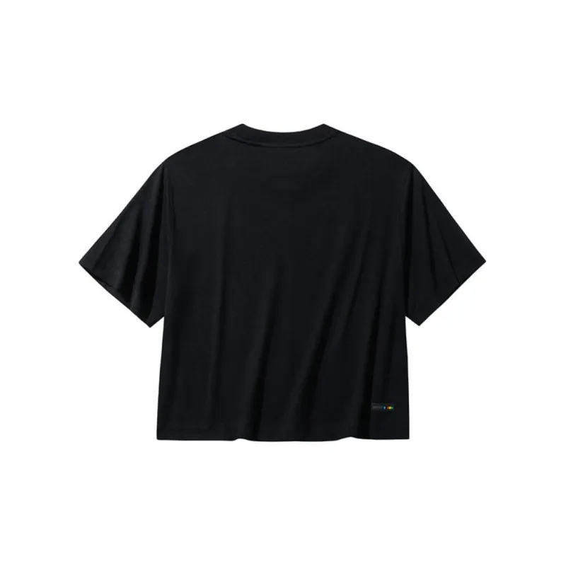 Anta Life Collection T Shirt Women's Basic Black-1